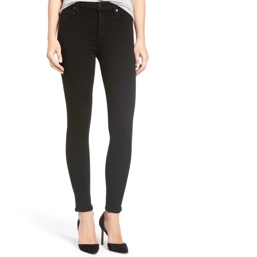 Citizen of Humanity Rocket High Rise Skinny Jeans Woman’s Size 25 in Black